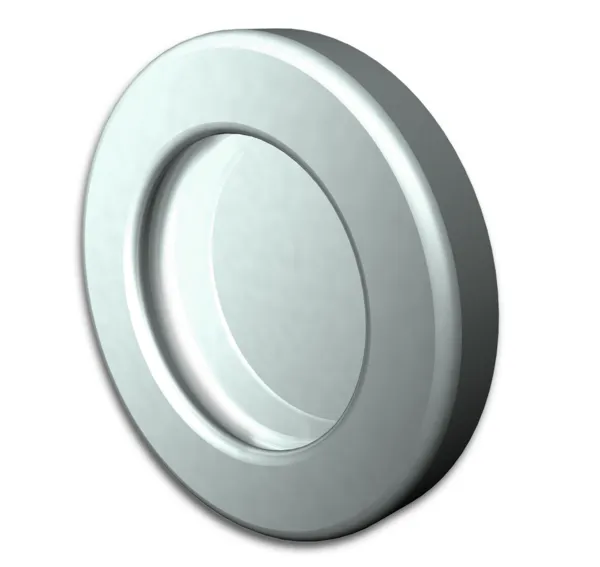 Round shell handle closed, self-adhesive